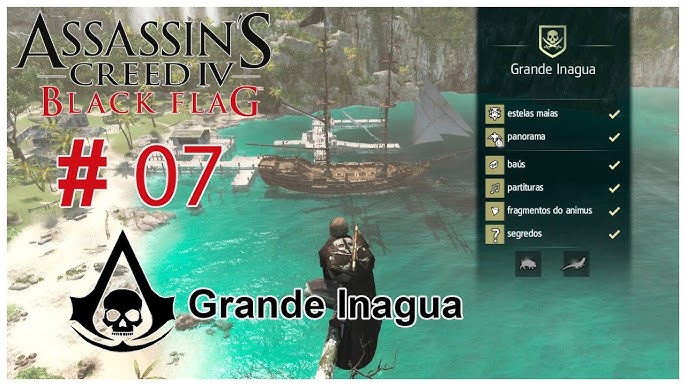 Assassins Creed 4 Black Flag - Mapa do Tesouro/Treasure Map (240,607) 