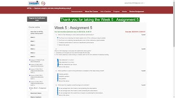 Assignment 5 | Business analytics and data mining Modeling using R | NPTEL -2K23 | DATA Science