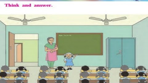 ENGLISH BALBHARTI BOOK Standard-2 Unit 1 Lesson 1.2 Activity Time b) Think and  answer.