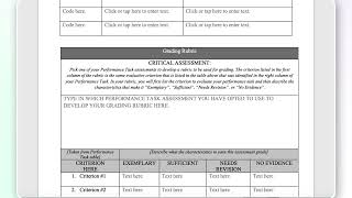 UbD Stage #2