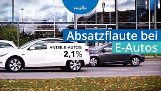 Verkauf von E-Autos stockt: Ist der Verbrenner finanziell attraktiver? | Umschau | MDR