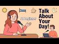 Daily Routine | A1 English | Talk About Your Day | Daily English Podcast