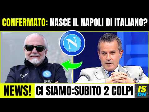 Video Italiano Vicinissimo! Ecco i Primi 2 Colpi!Mercato Napoli In Fiamme