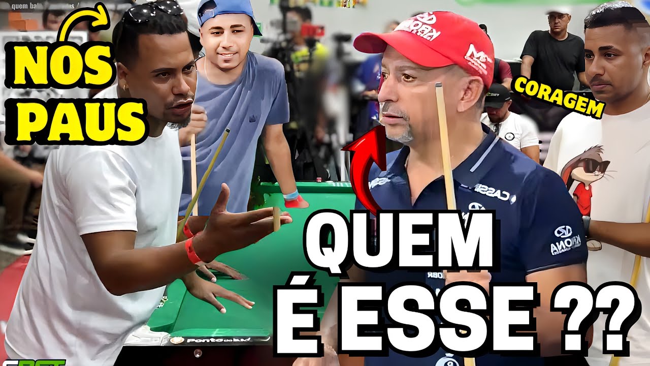 BAIANINHO DE MAUA SE ASSUSTOU COM O JOGO DE UM DESCONHECIDO