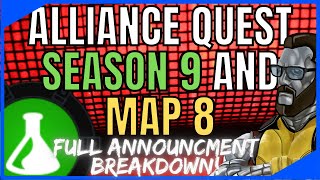 Full Breakdown Of Changes In Alliance Quest And Map 8 Information!