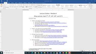 Module 4 Introduction