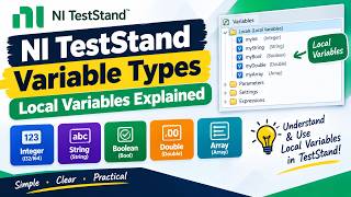 Details NI TestStand Variable Types | Local Variables Explained | T3 Guide