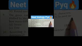 principles of inheritance & variation🔥#neetpyq #neetug2027 #biology #dailypyq #sᴛᴜᴅʏᴍᴏᴛɪᴠᴀᴛɪᴏɴ