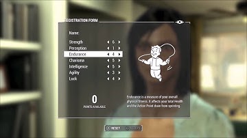 Fallout 4 - Survival mode Early game  S.P.E.C.I.A.L build.
