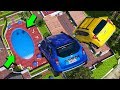 Süper Arazi Arabalar Havuz Parkuruna Atlıyorlar - GTA 5