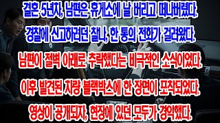 나를 버리고 떠난 남편의 추락 사고, 블랙박스 속 충격적인 진실에 모두가 경악했다!...|부모자식갈등 | 사연 이야기 | 오디오북