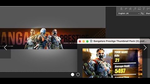 APEX LEGENDS Thumbnail - Photoshop Thumbnail Tutorial