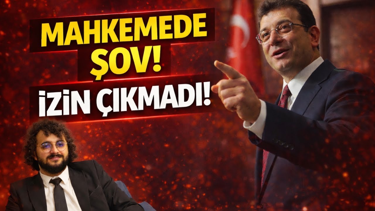 Mahkemede Gerilim! Ekrem Şov Yapmak İstedi Ama Hakim İzin Vermedi! CANLI