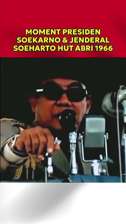 PRESIDEN SOEKARNO & JENDERAL SOEHARTO #indonesia #viralvideo  #shorts #fyp #soekarno #soeharto