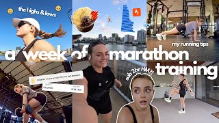 full week of marathon training | highs &amp; lows, sub 2hr HM!? my running tips + gym | conagh kathleen