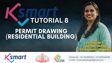 KSMART Building Permit Drawing | Ksmart tutorial Malayalam| #ksmart
