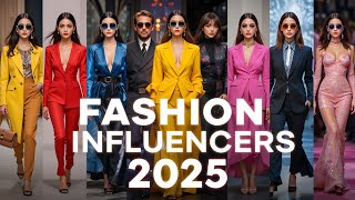 🔝 Top 10 Fashion Influencers in the World 2025 | Who’s Ruling the Industry? 👗✨