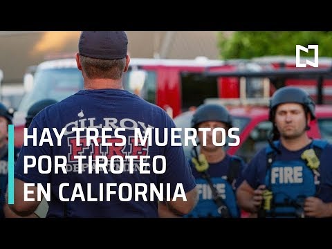 Confirman tres muertos por tiroteo en California