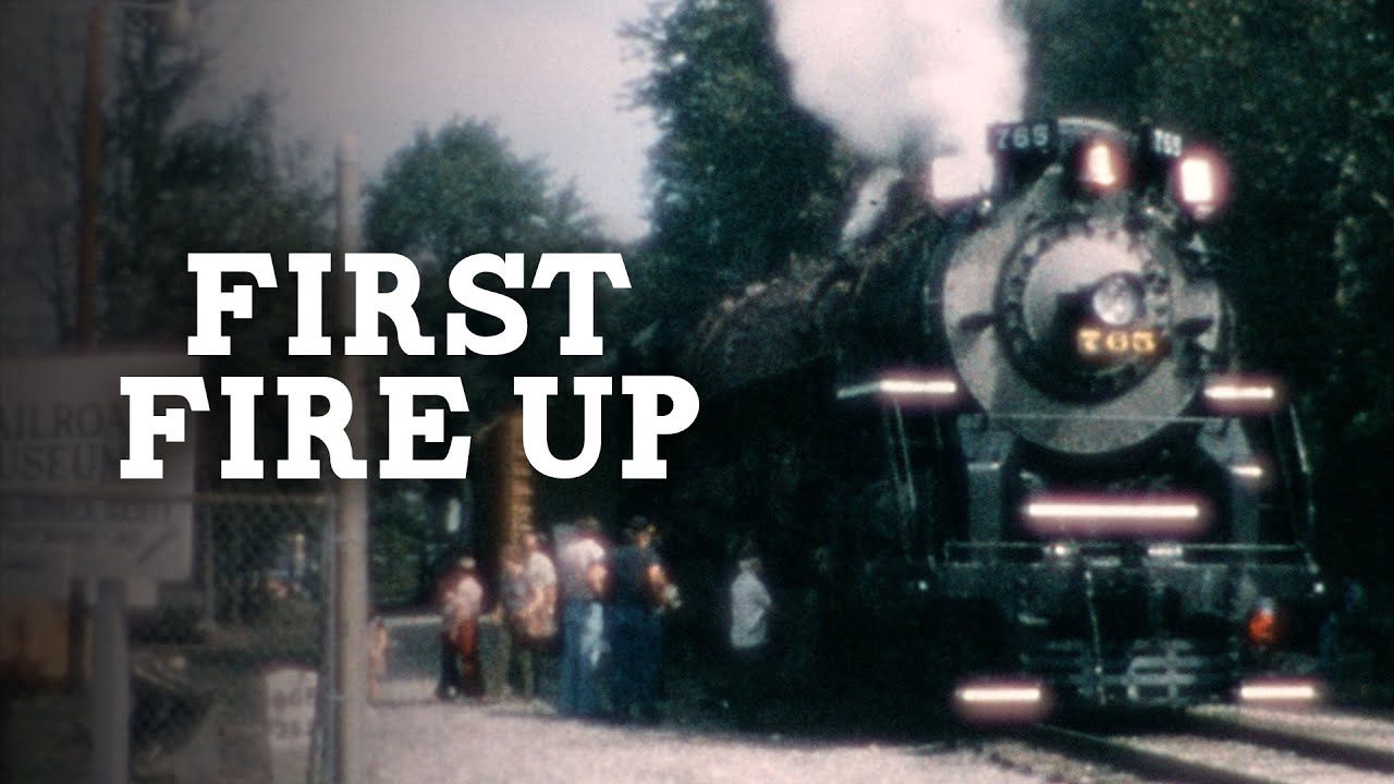 First Fire Up | Nickel Plate Road 765 in 1978