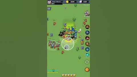 The first level map of Monster Evolution Island | Let