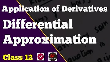Use Differentials to Approximate Root 25.2 | #UseDifferentialstoApproximate