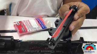 Para tipos flechas plumas de