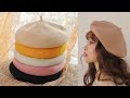 خياطة البيريات اللي عاملين ضجة في الأسواق😱 DIY beret hat free pattern