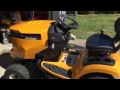 Cub Cadet XT1 LT50 Lawn Tractor. Starter problems first day of use