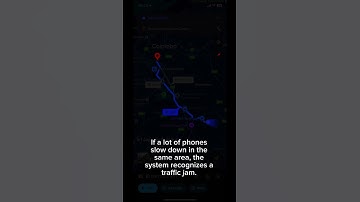 How Google Maps Predicts Traffic in Real Time | Tech Explained in 30s