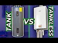 TANK vs TANKLESS WATER HEATER (Pros and Cons)