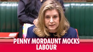 Penny Mordaunt mocks Labour with 'Margaret Thatcher their new-found heroine' jibe