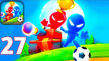 Stickman Party -Gameplay Walkthrough Part 27 - Tutorial (iOS, Android)