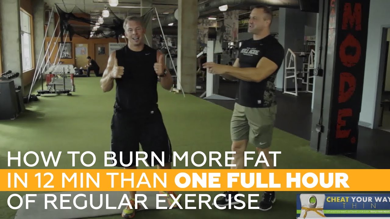 How To Burn More Fat In 12 min Than ONE Full Hour of Regular Exercise