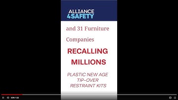 Recall RoundUp Alliance 4 Safety Tip Over Kit
