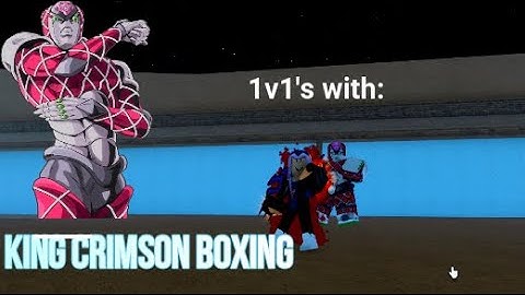 (YBA, first video) KC boxing in 1v1