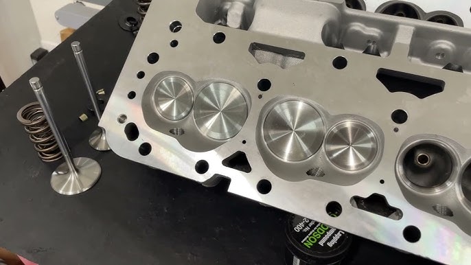 SB Chevy 350 EQ CH350I Cast Iron Performance Cylinder Heads IMCA USRA  Wissota