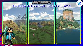Top 3 Seeds Minecraft Java 2026 - Epic Biome & Village Unik!