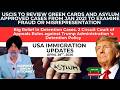 USCIS To review Green Cards And Asylum Approved Cases | USA Immigration Update