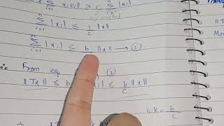 Every linear operator on a finite dimensional normed space is bounded | Linear operator | Bounded