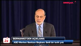 Bernankeden Açıklama