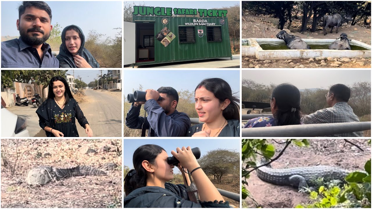 આજે અમે ક્યાં ગયા અને ત્યાં શું જોયું? 😲🐊PART-1