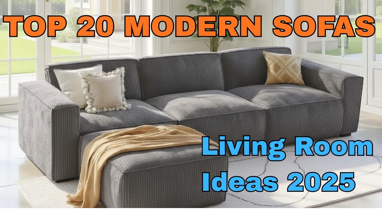 Top 20 Modern Sofas for Home Living Room Ideas — Amazon Best Sellers 2025