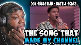 Vocalist Reacts - Guy Sebastian - Battle Scars (Live) Home Sessions