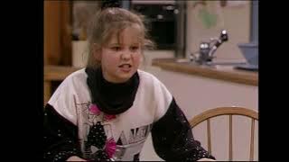 Full House - DJ and Stephanie fight over the cereal 