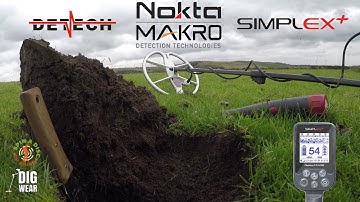 Nokta Makro Simplex/Detech 13"/Metal Detecting UK