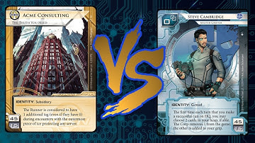 Android: Netrunner - Crash Test #209 ACME Coyote Revenge VS Steve En Passant
