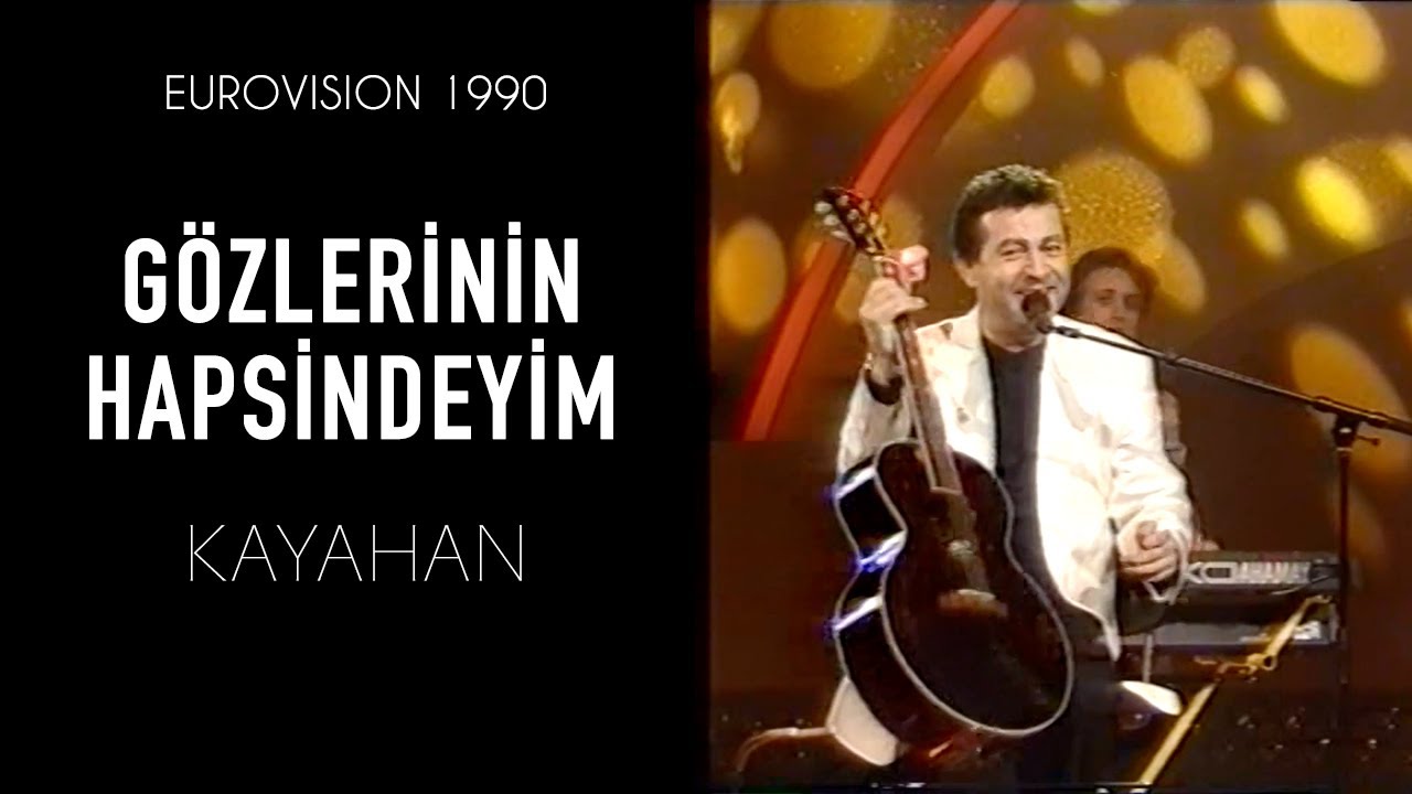 Kayahan Gozlerinin Hapsindeyim 1990 Eurovision Youtube