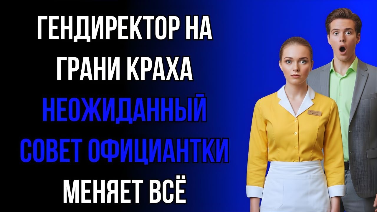 Гендиректор на грани потери компании… Неожиданный совет официантки всё изменил