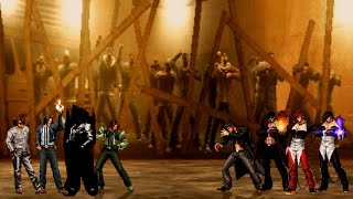 KOF MUGEN Ruben Vanreenen Ultra Kyo Team VS Yagwick20 Mugen Iori Yagami Team