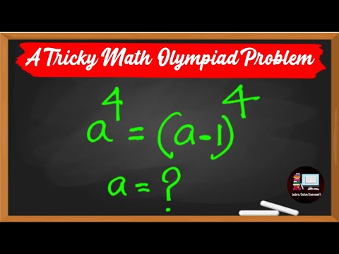A Tricky Math Olympiad Question | How many of you can solve this? | Algebra Problem